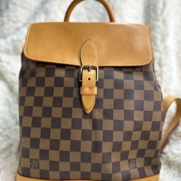 Louis Vuitton Arlequin Damier Backpack In Medium Size - Picture 1 of 13